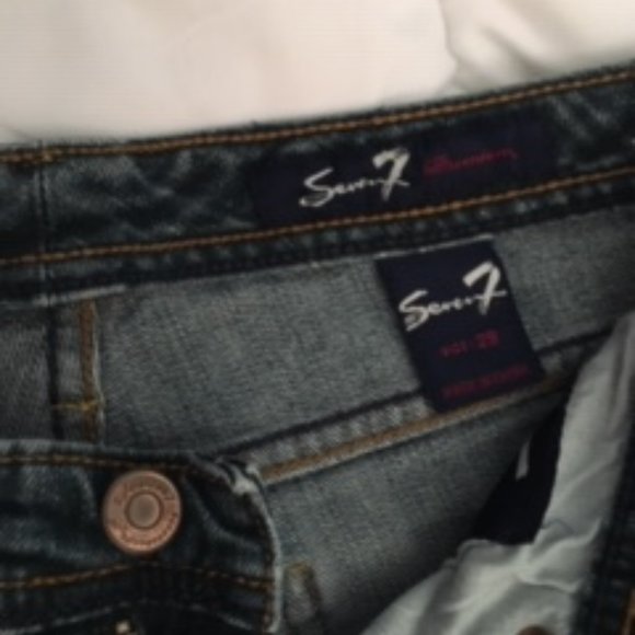 Seven low rise capri jeans - size 29 - Picture 5 of 6